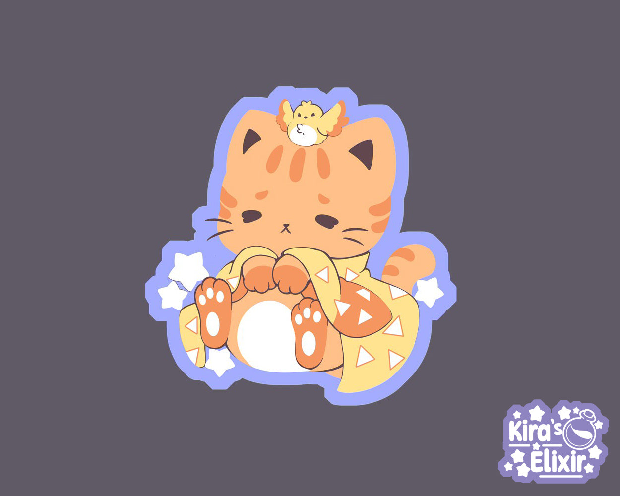 Zeni Kitty - vinyl sticker