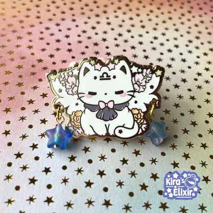 Libra Kitty - hard enamel pin