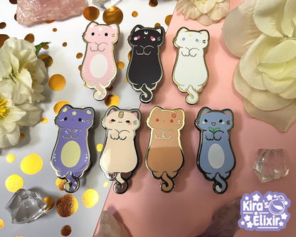 Long Kitties pt.2 - hard enamel pin