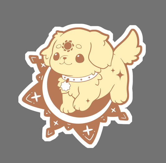 Lumen Retriever - vinyl sticker