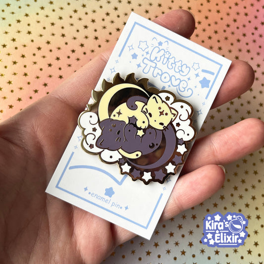 The Luminaries - hard enamel pin