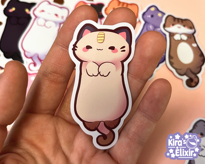 Long Kitties - vinyl stickers