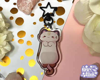 Long Kitties - Acrylic Keychains