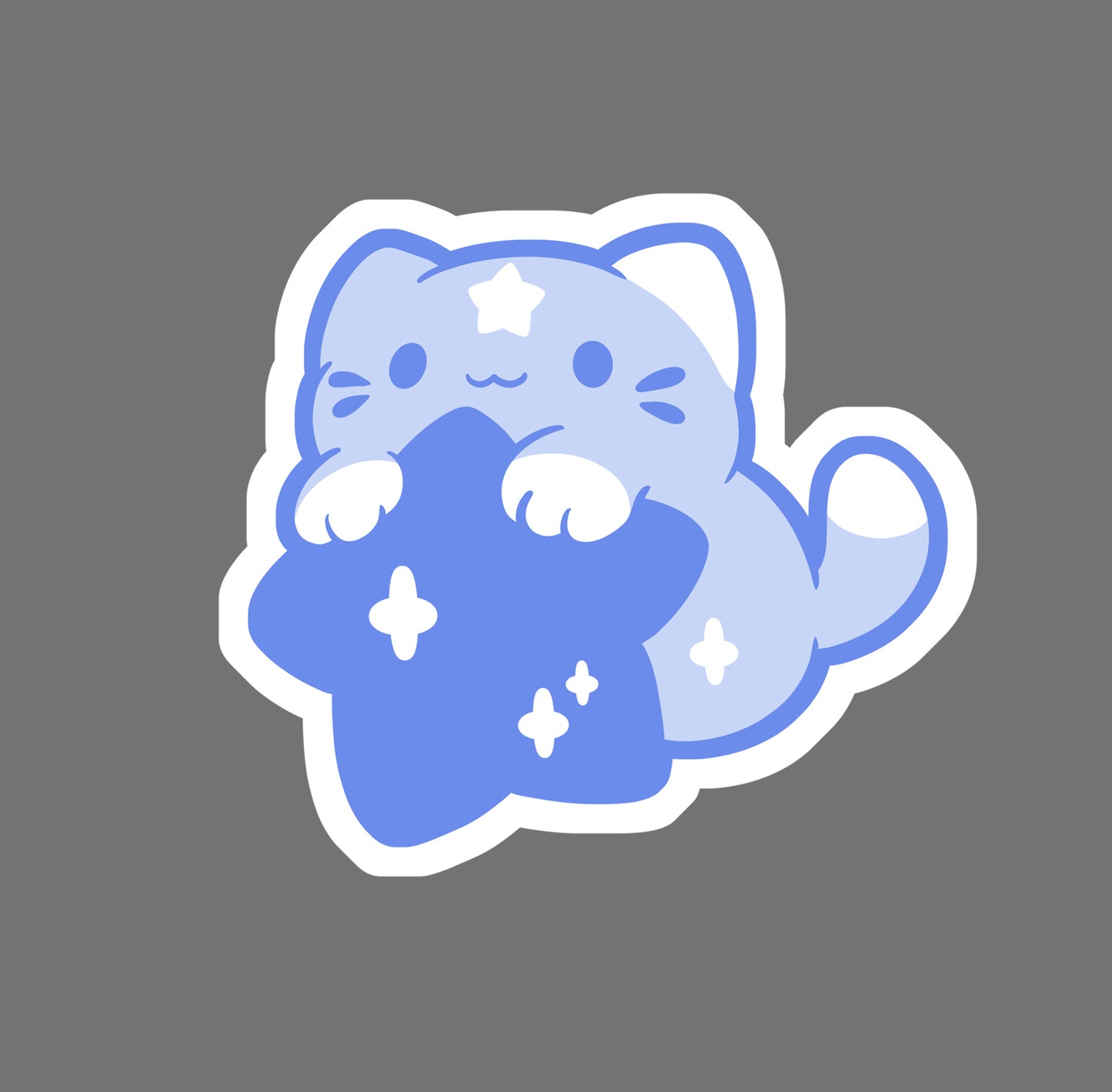 Star Kitty - vinyl sticker