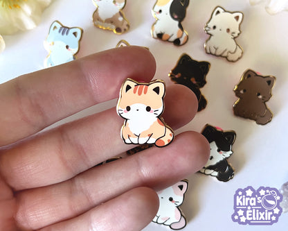 Mini Kitties - hard enamel pin