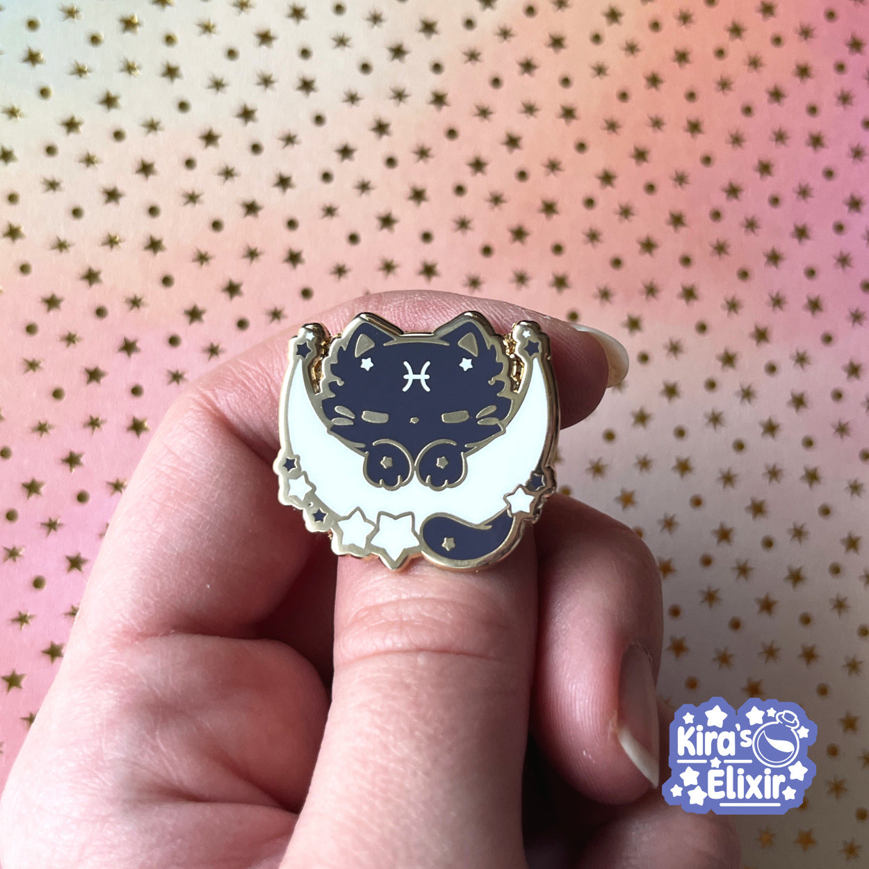 Astrology Mini Kitty - Enamel Pin