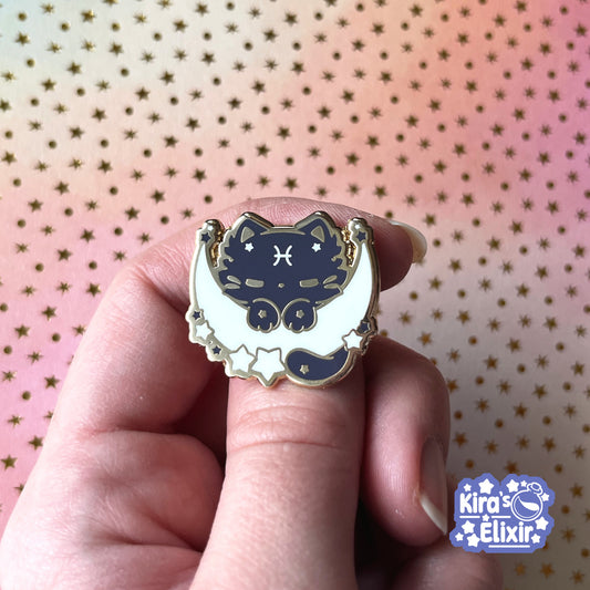 Astrology Mini Kitty - Enamel Pin