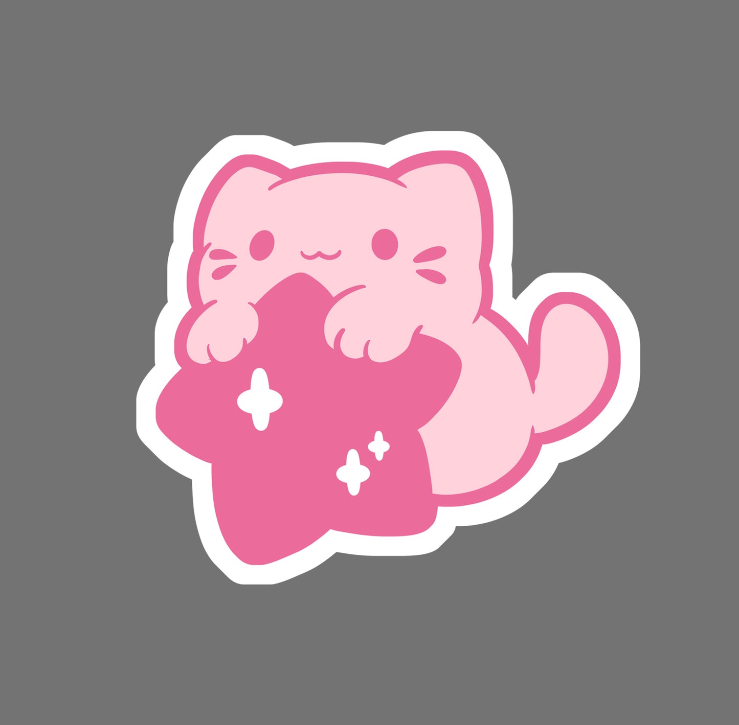 Star Kitty - vinyl sticker