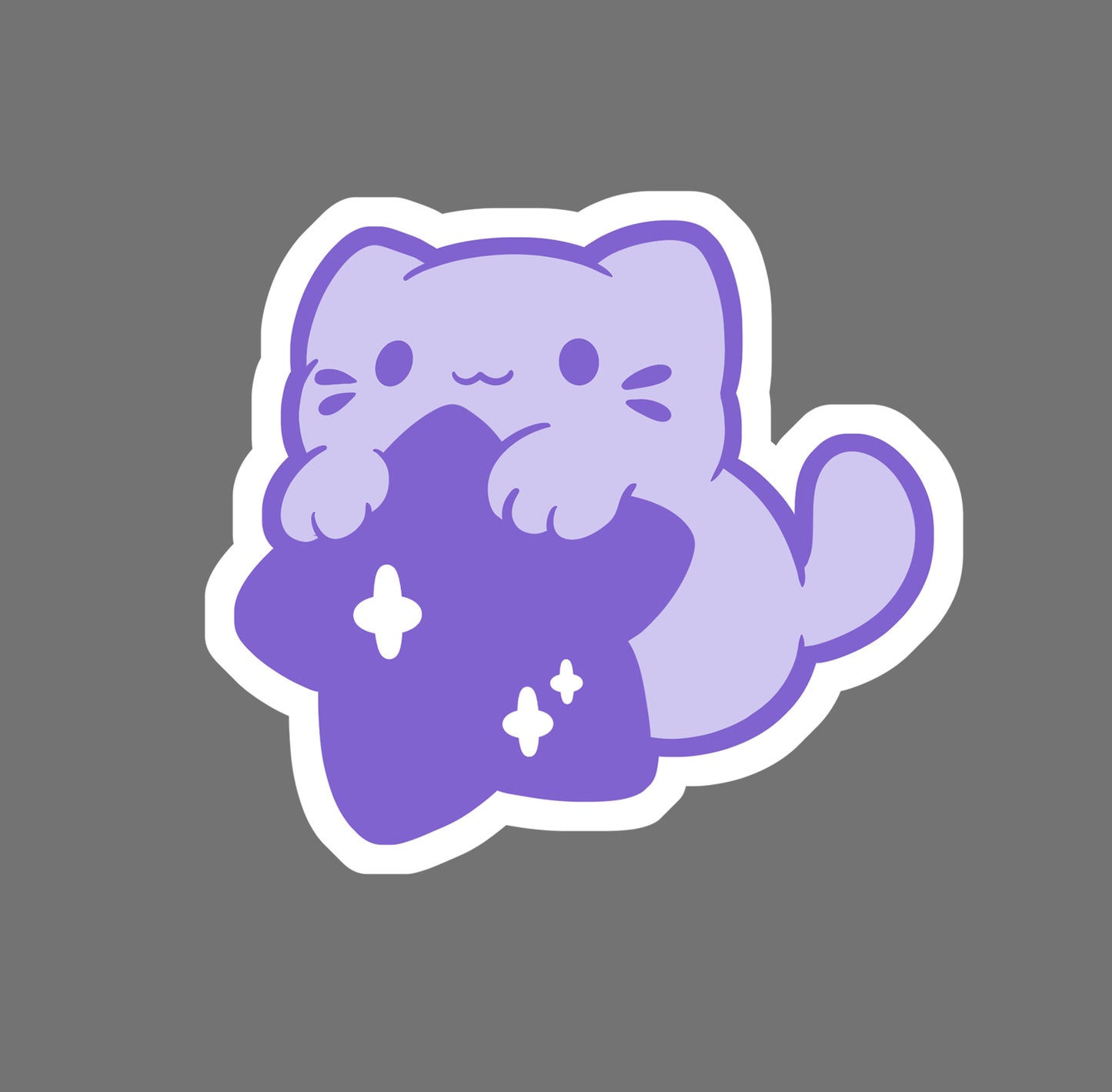 Star Kitty - vinyl sticker