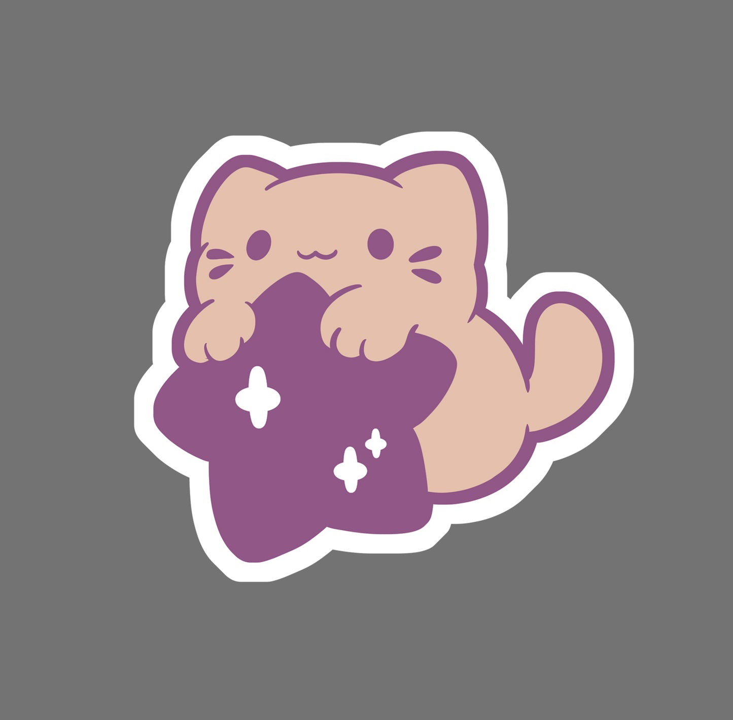 Star Kitty - vinyl sticker