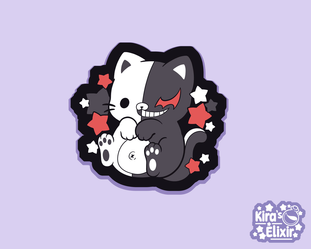 Monokuma - vinyl sticker