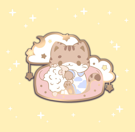 Nap Time - hard enamel pin