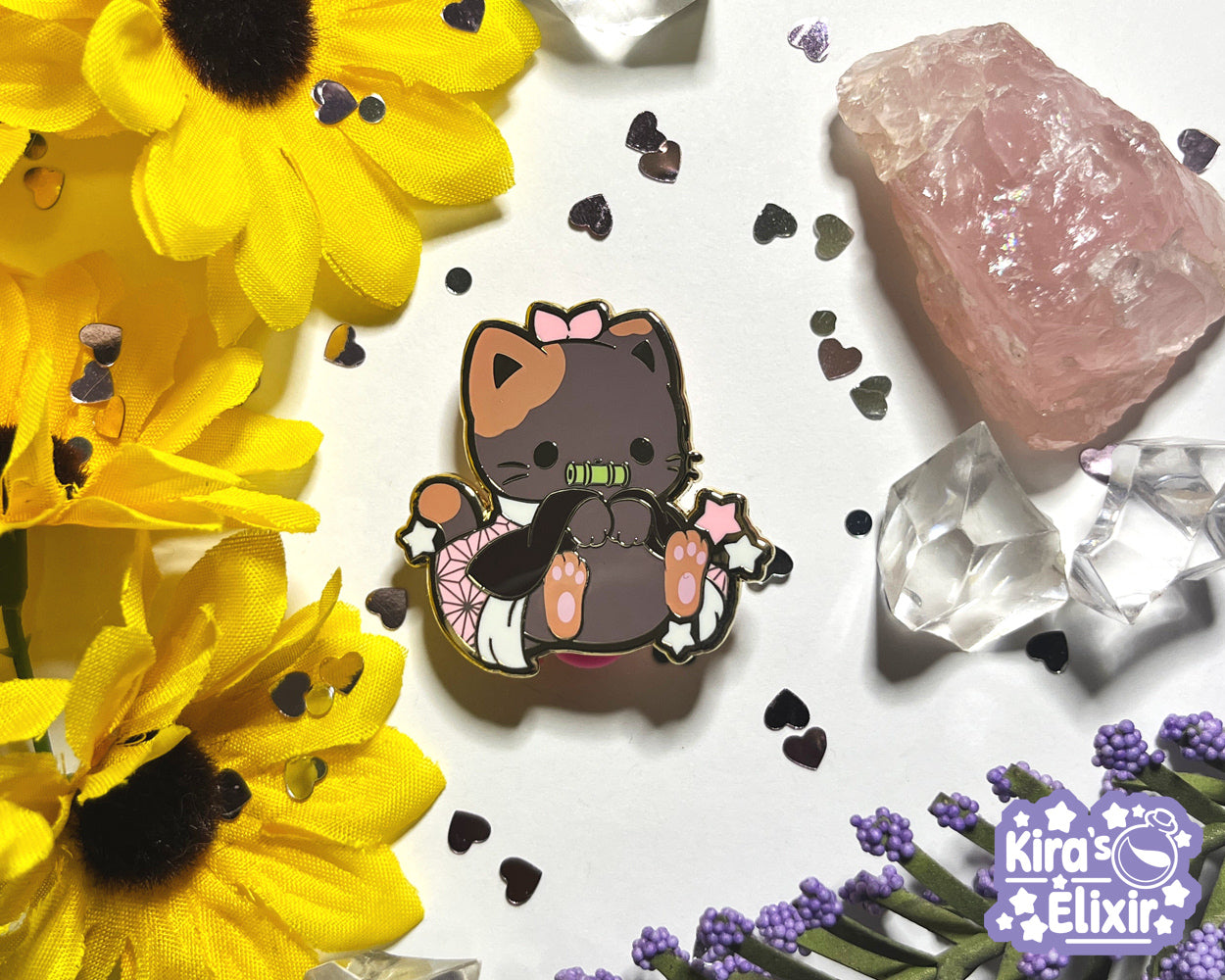 Nezu Kitty - hard enamel pin