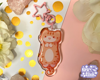 Long Kitties - Acrylic Keychains