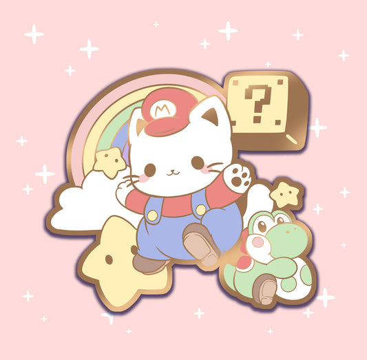 Plumber - hard enamel pin