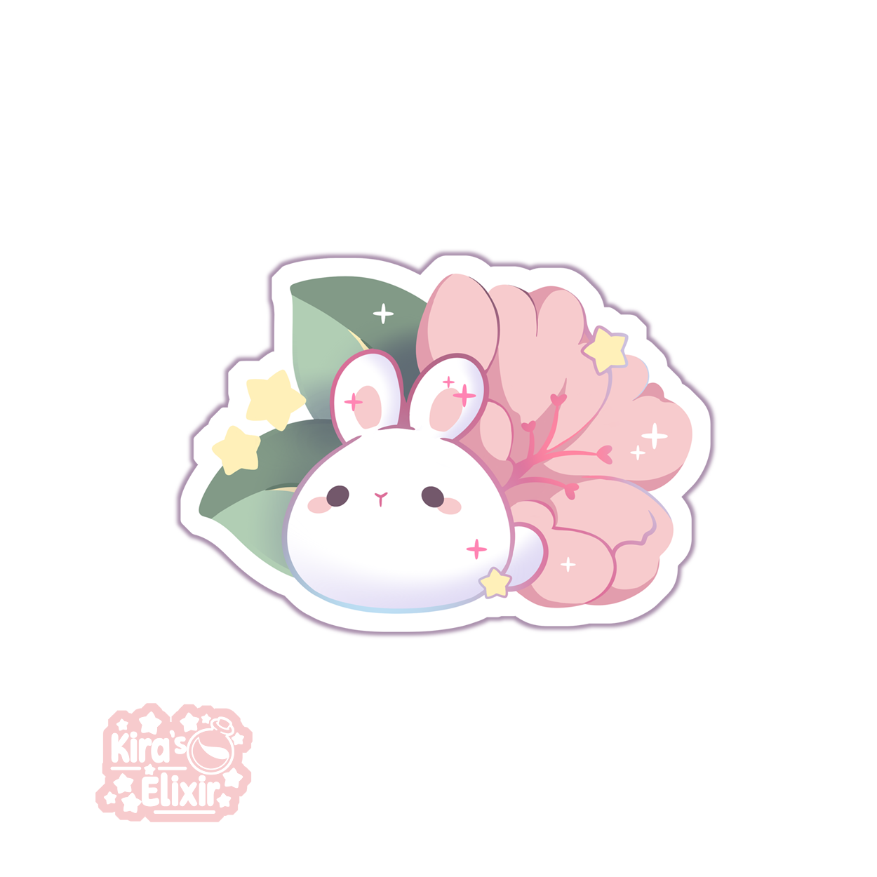 Sakura Bunny - March 2025 Sticker