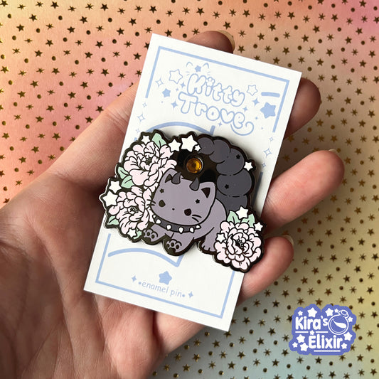 Scorpio Kitty - hard enamel pin