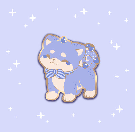Shiba - hard enamel pin