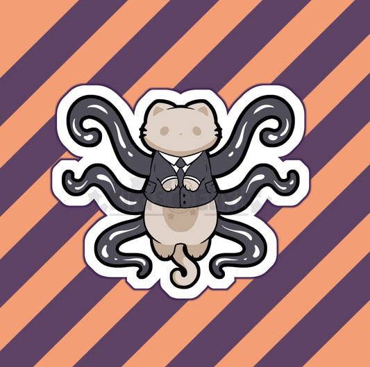 Slendy Kitty - vinyl sticker
