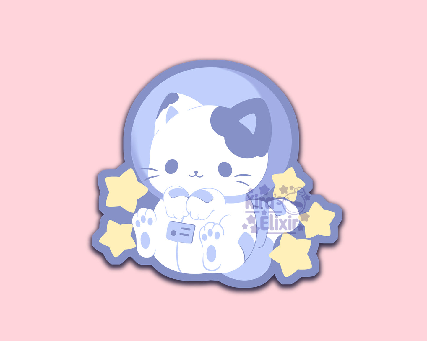 Space Kitty - vinyl sticker