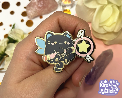 Spinel Kitty - hard enamel pin