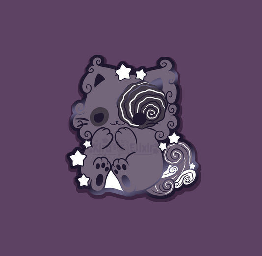 Spiral - hard enamel pin