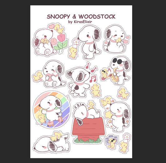 Best Friends - sticker sheet