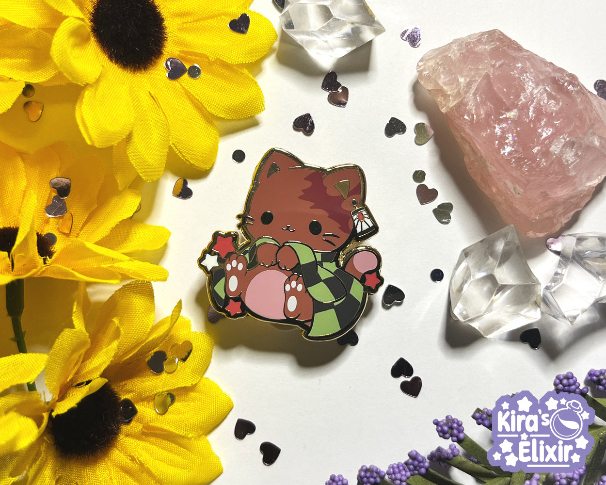 Tanji Kitty - hard enamel pin