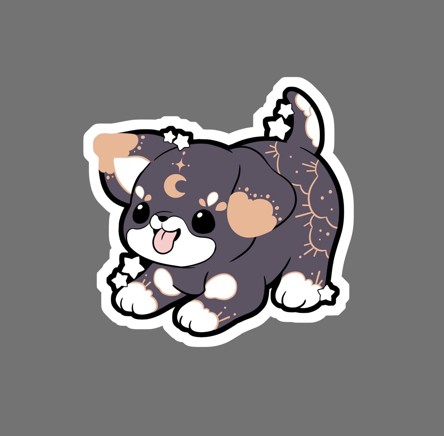 Tarot Rottweiler - vinyl sticker