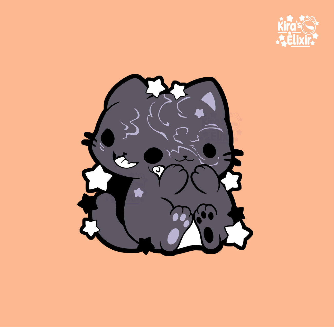 Tomie Kitty - hard enamel pin