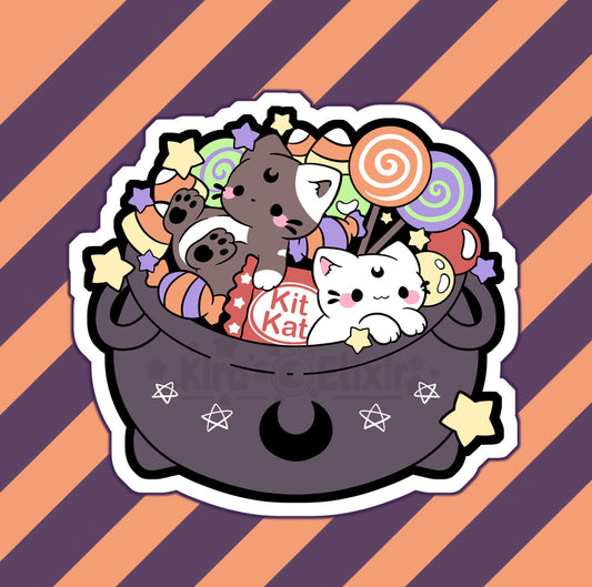 Trick or Treat - vinyl sticker