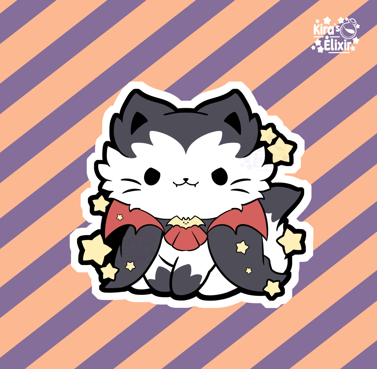 Vampire - vinyl sticker