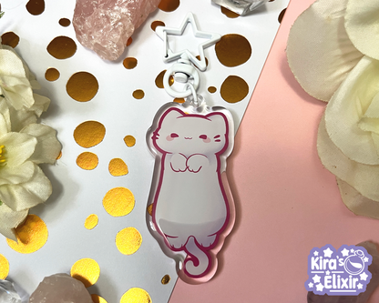 Long Kitties - Acrylic Keychains