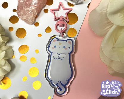 Long Kitties - Acrylic Keychains