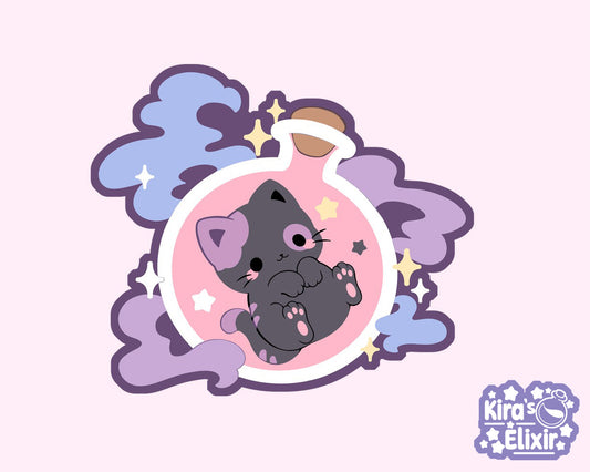 Potion Kitty - vinyl sticker