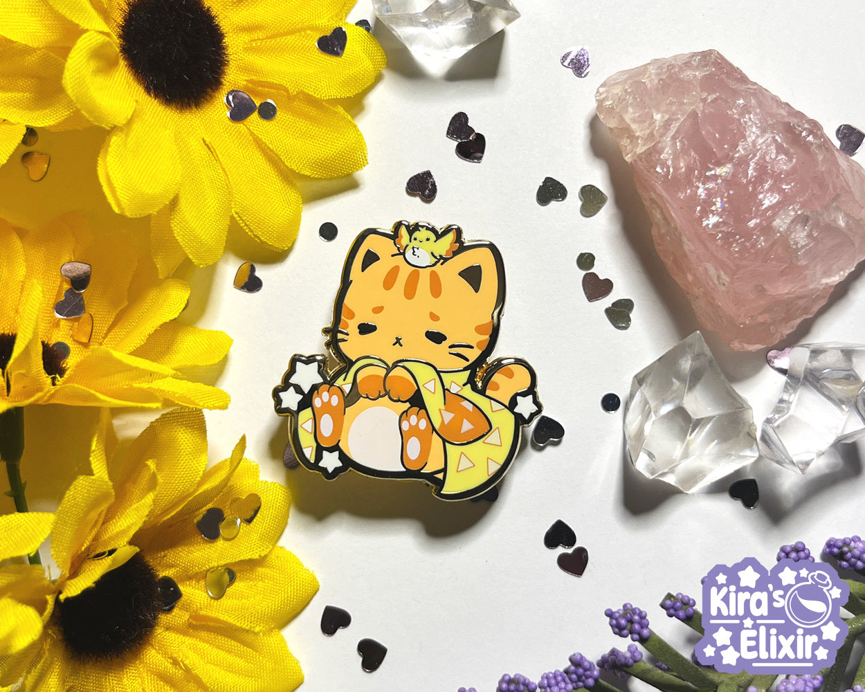 Zeni Kitty - hard enamel pin