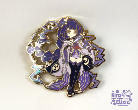 Raiden Shogun Inazuma Stars Enamel Pin