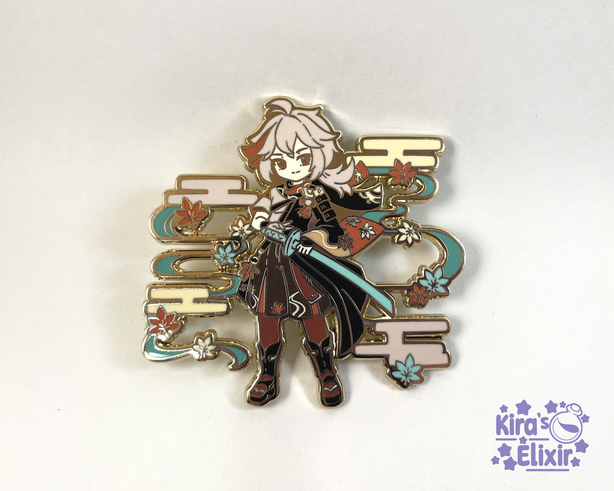 Kazuha Inazuma Stars Enamel Pin