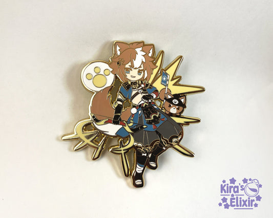 Gorou Inazuma Stars Enamel Pin