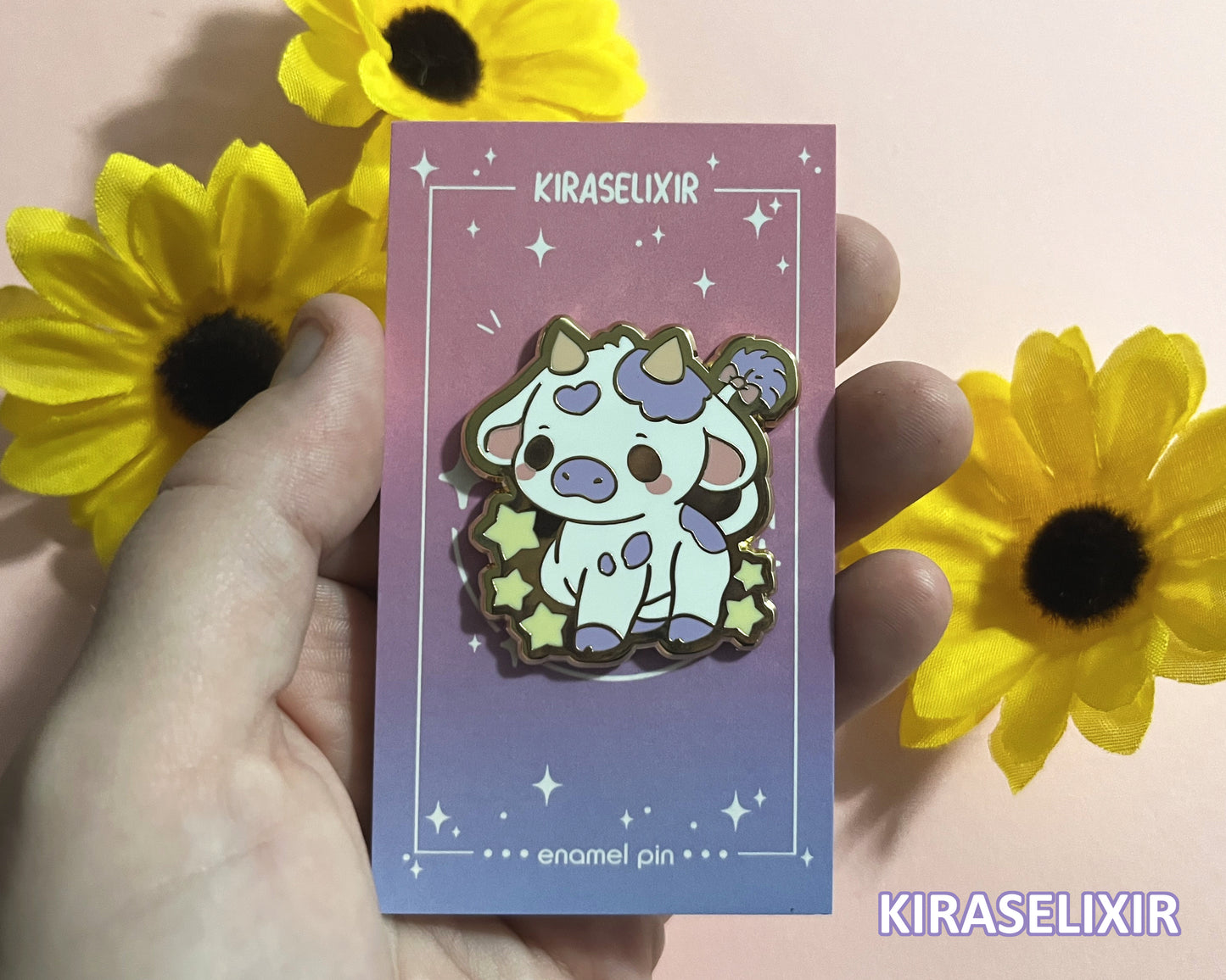 Ox Zodiac Enamel Pin