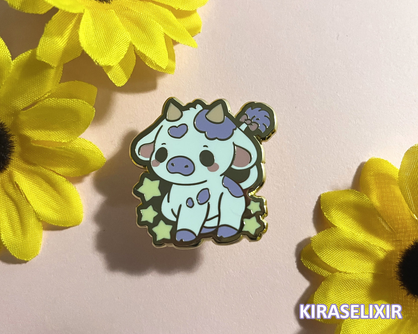 Ox Zodiac Enamel Pin