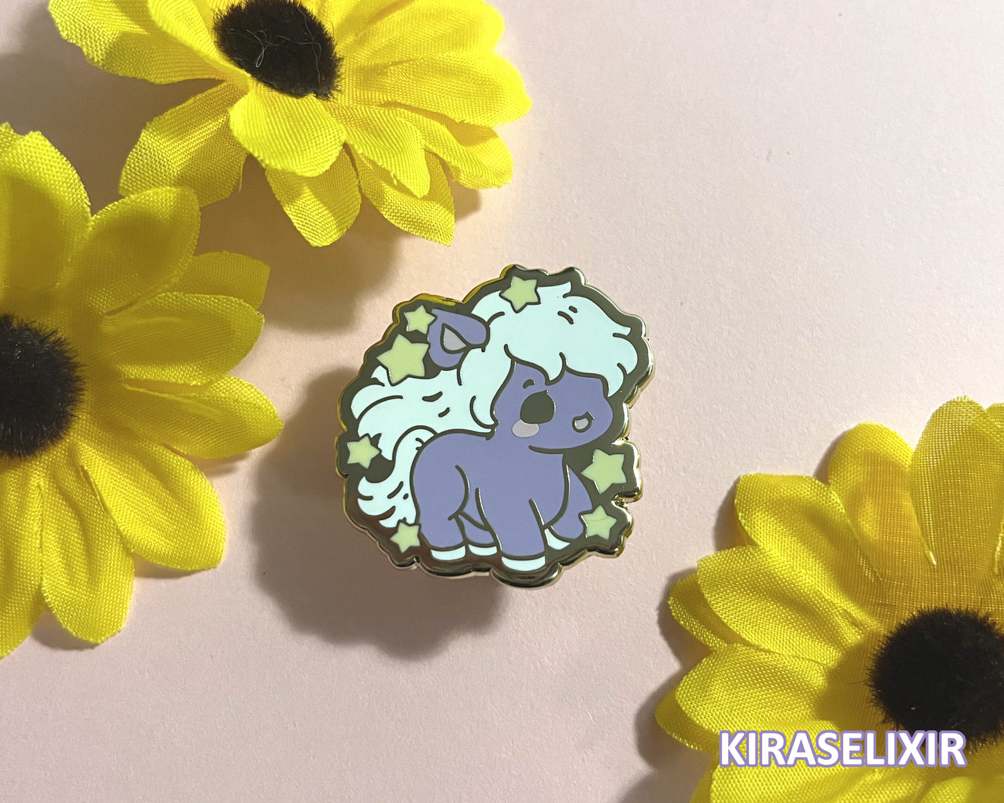 Horse Zodiac Enamel Pin