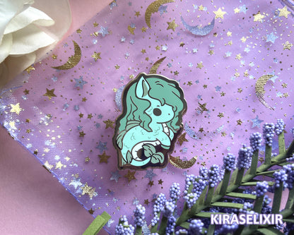 Kelpie Enamel Pin