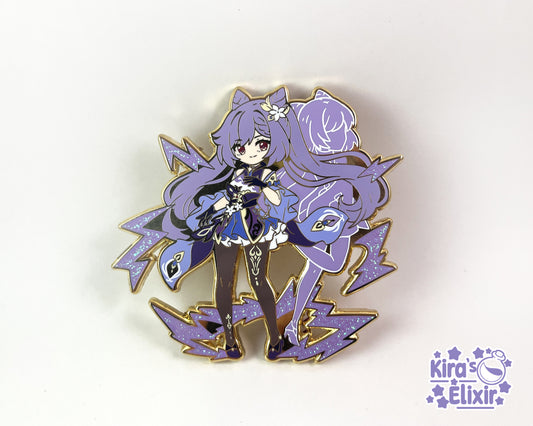 Keqing Liyue Stars Enamel Pin