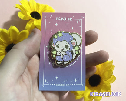 Monkey Zodiac Enamel Pin