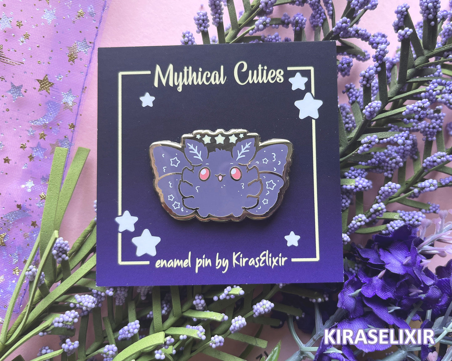 Moth Boy Enamel Pin