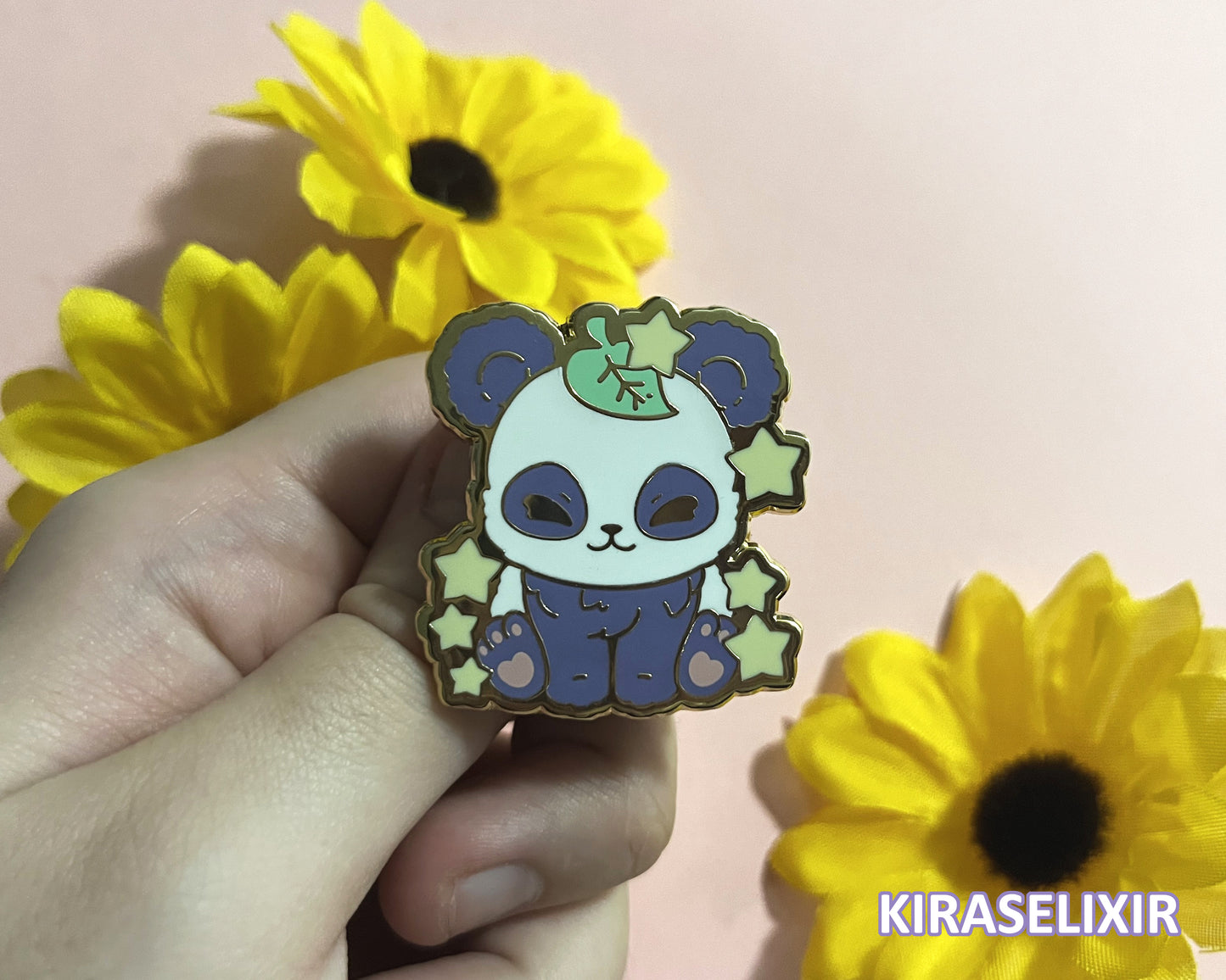 Panda Zodiac Enamel Pin