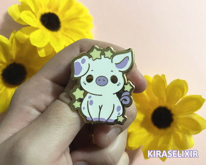 Pig Zodiac Enamel Pin