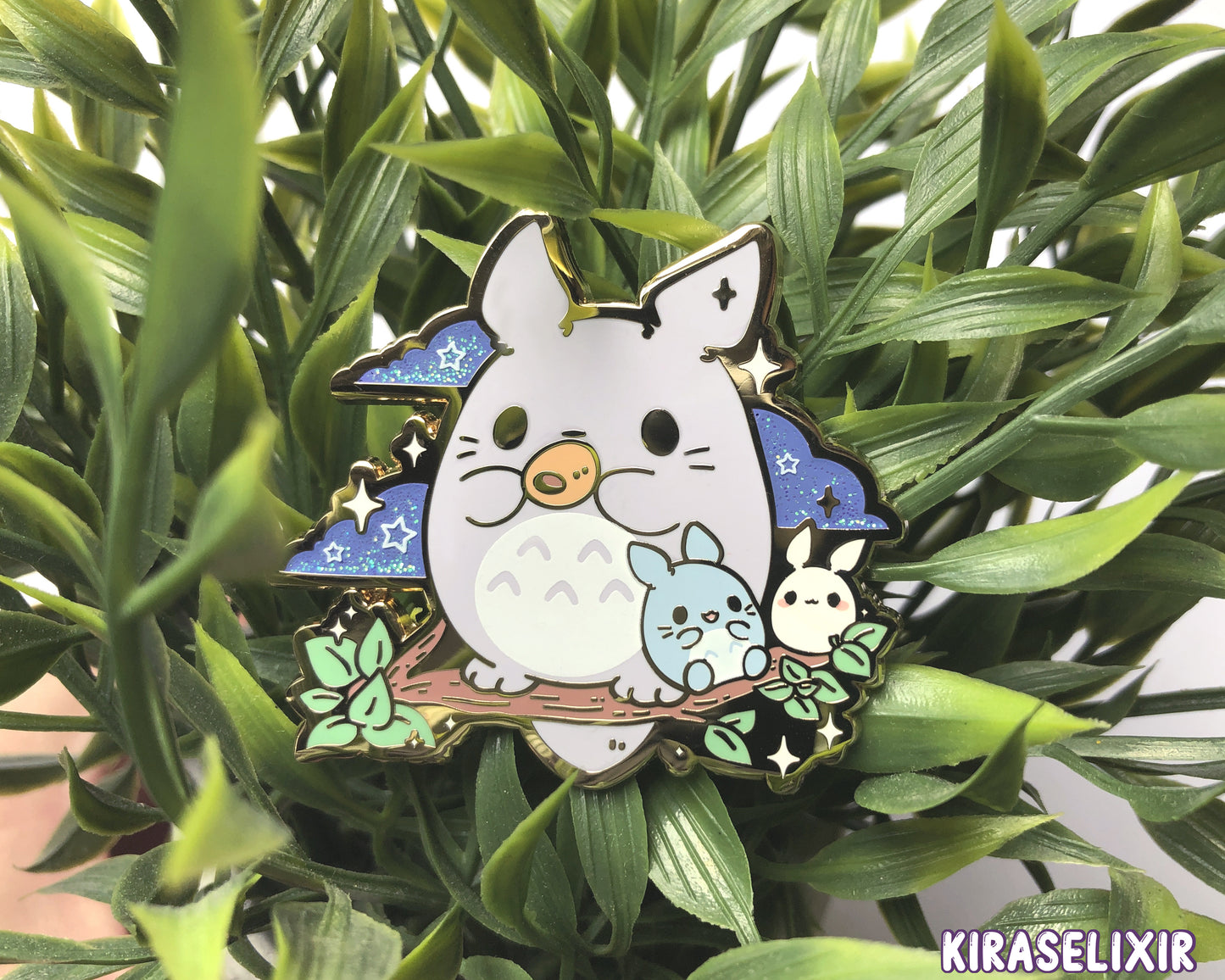 Forest Sprite V2 Enamel Pin