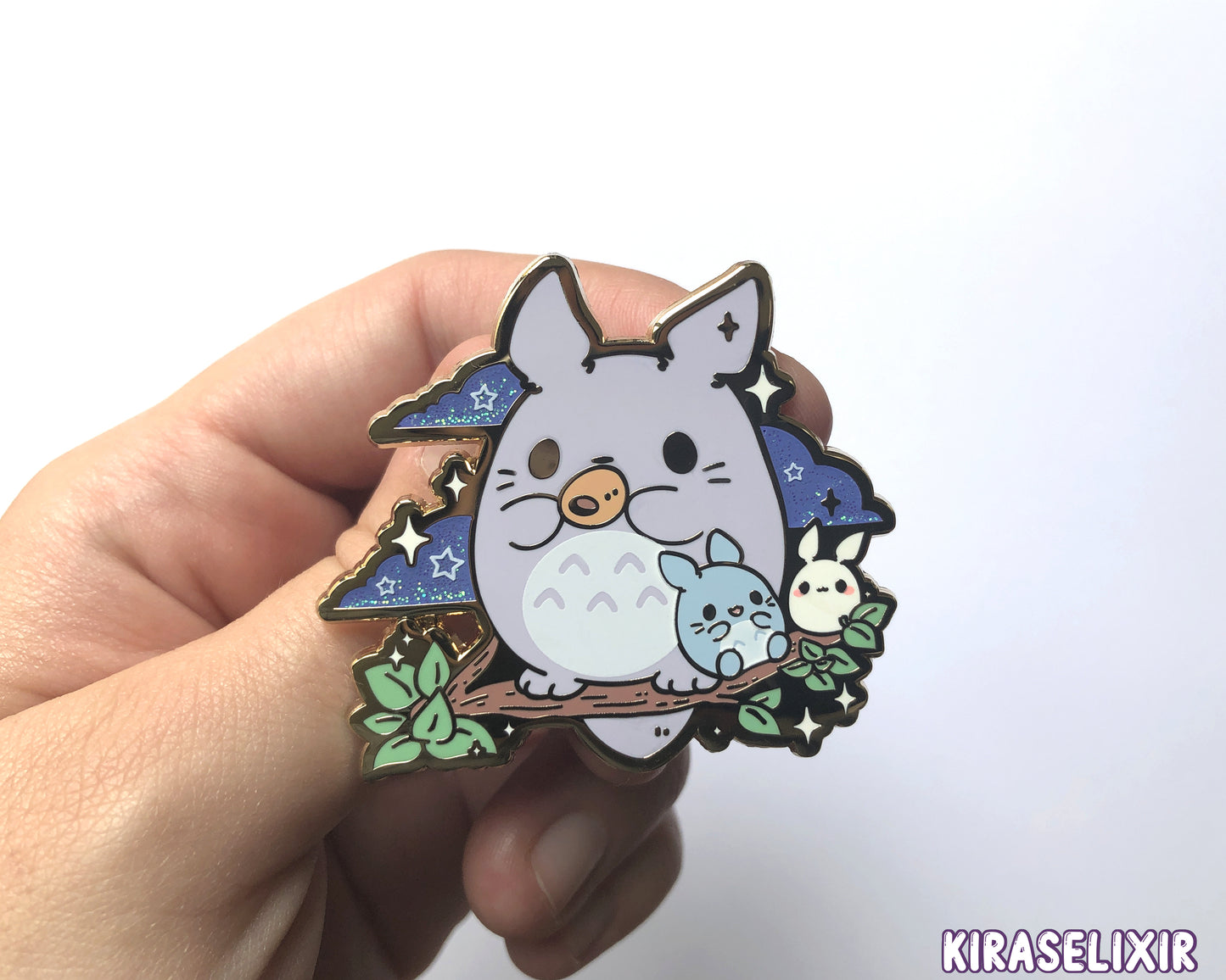 Forest Sprite V2 Enamel Pin